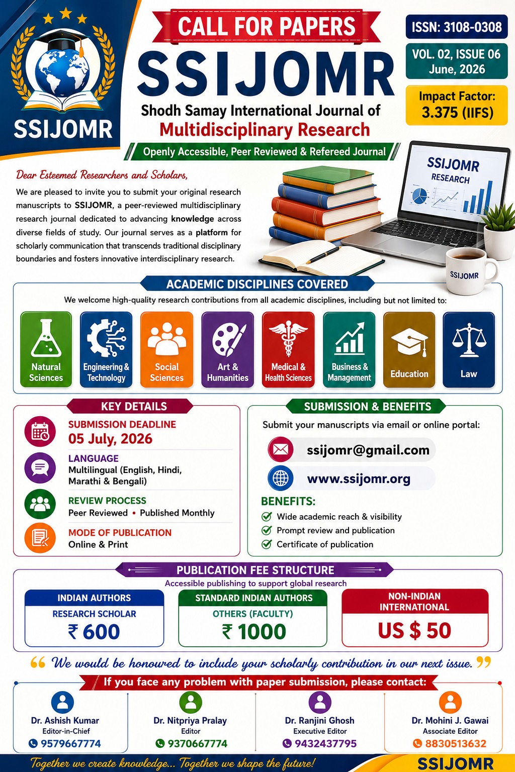 Call For Papers - June 2026